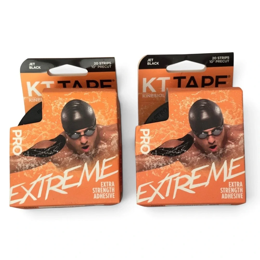 KT Tape Pro Extreme Jet Black Kinesiology 10
